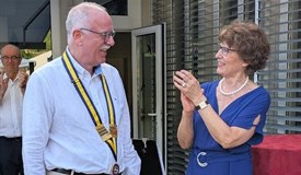 Applaus für den neuen Präsidenten.